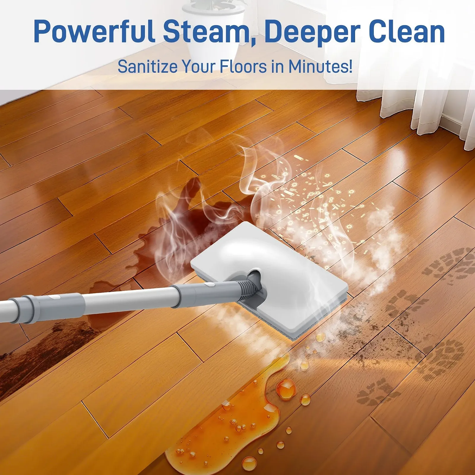 Пароочисник багатофункціональний FV07 250ml 15 секунд нагрівання, фото №3