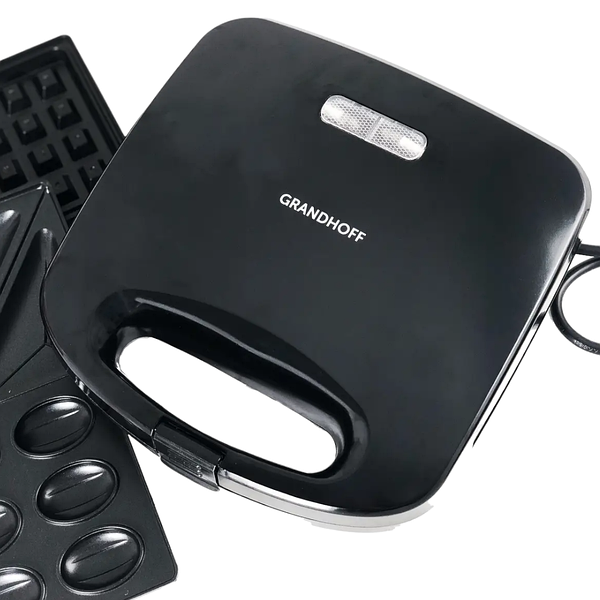 Сэндвичница 4в1 Grant GT780 1200Вт Черная сэндвичница-гриль-вафельница орешница, фото №1 Сэндвичница 4в1 Grant GT780 1200Вт Черная сэндвичница-гриль-вафельница орешница, фото №1