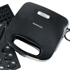 Купити Сэндвичница 4в1 Grant GT780 1200Вт Черная сэндвичница-гриль-вафельница орешница - Фото 1 Сэндвичница 4в1 Grant GT780 1200Вт Черная сэндвичница-гриль-вафельница орешница - Фото 1