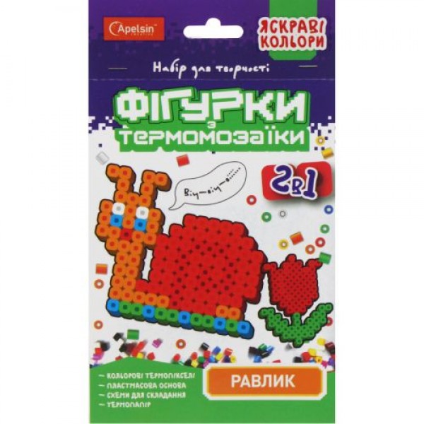Термомозаика 2в1 Фигурки Улитка, фото №1