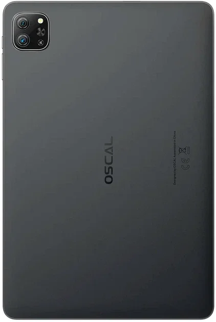 Планшет 10.1" Blackview Oscal Pad 70 WiFi 4/64Gb 4 ядер Android 12 6580 mAh Space Grey, фото №3