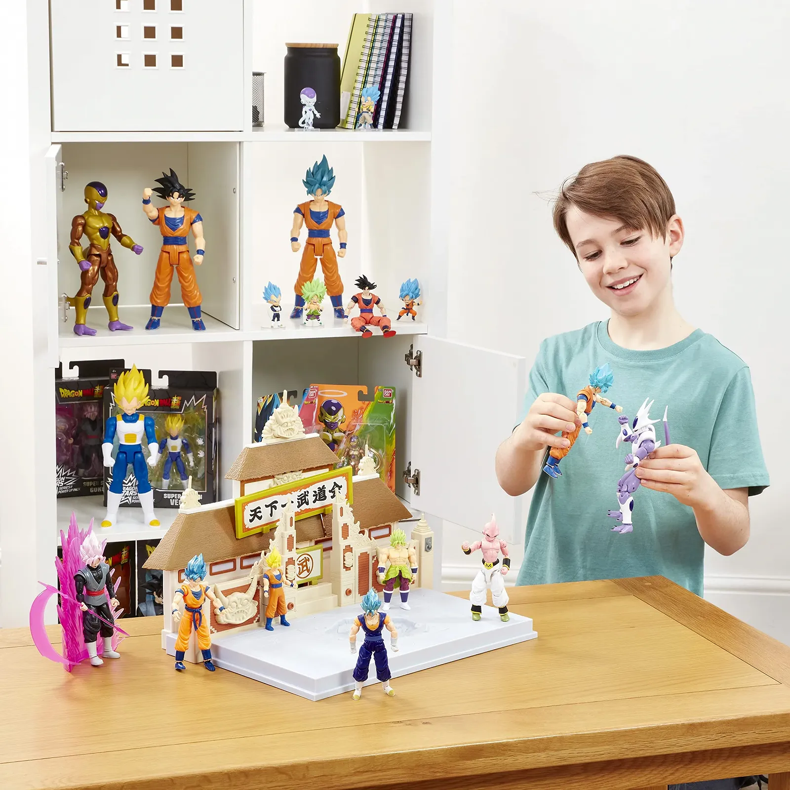 Фигурка Bandai Dragon Ball Super Giant Figure Limit Breaker Super Saiyan Goku Blue 30 см 36731, фото №8