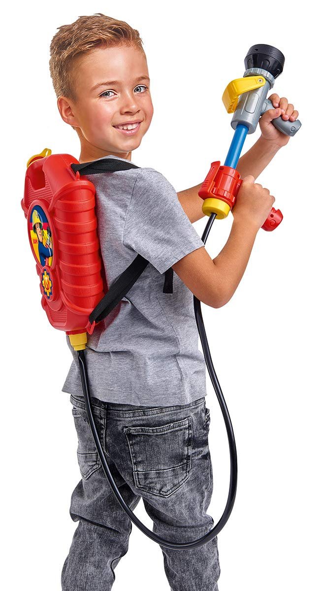 Водяной пистолет Simba Fireman Sam Танк-рюкзак 1800 мл, фото №2