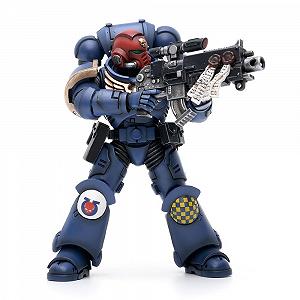 Фигурка JOYTOY Warhammer 40,000 1/18 Ultramarines Heroes of The Chapter Brother Veteran Sergeant Castor - Фото 1