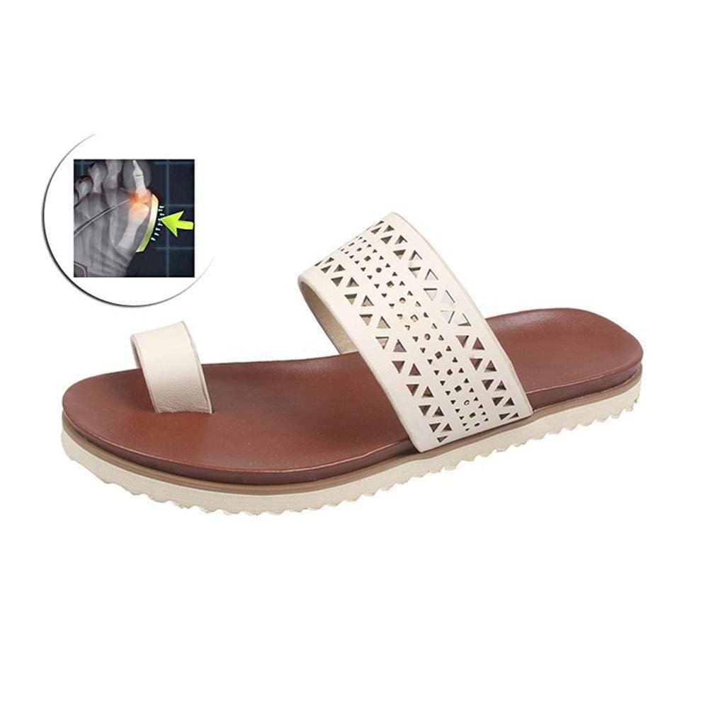 Женские Шлепанцы Корректор большого пальца стопы Бежевый, фото №1 Женские Шлепанцы Корректор большого пальца стопы Бежевый, фото №1