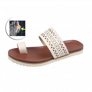 Женские Шлепанцы Корректор большого пальца стопы Бежевый - Фото 1