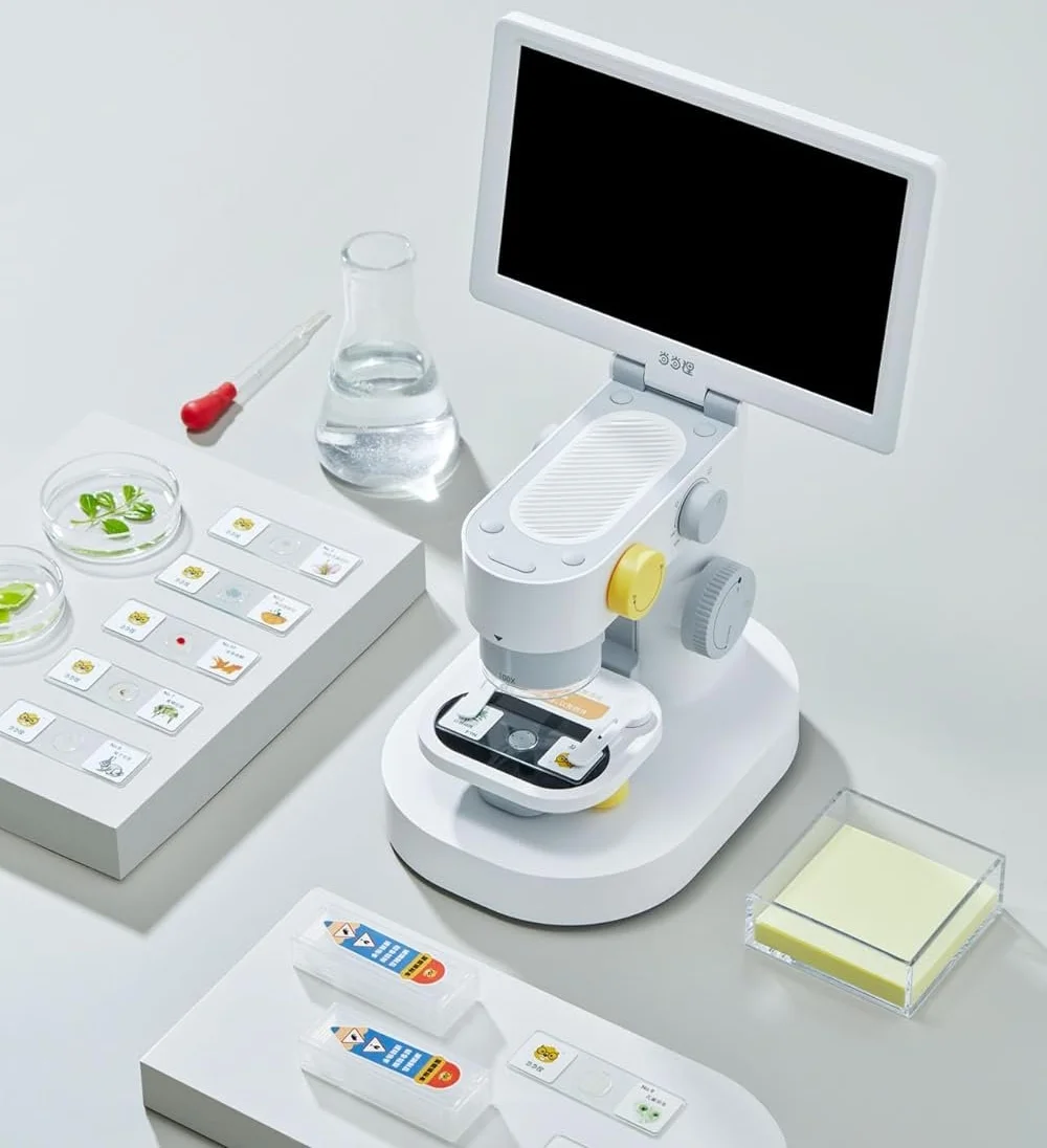 Професійний цифровий мікроскоп DiProgress BeaverLAB MX / 9 дюймів / Збільшення 50X-1600X, фото №5 Професійний цифровий мікроскоп DiProgress BeaverLAB MX / 9 дюймів / Збільшення 50X-1600X, фото №5