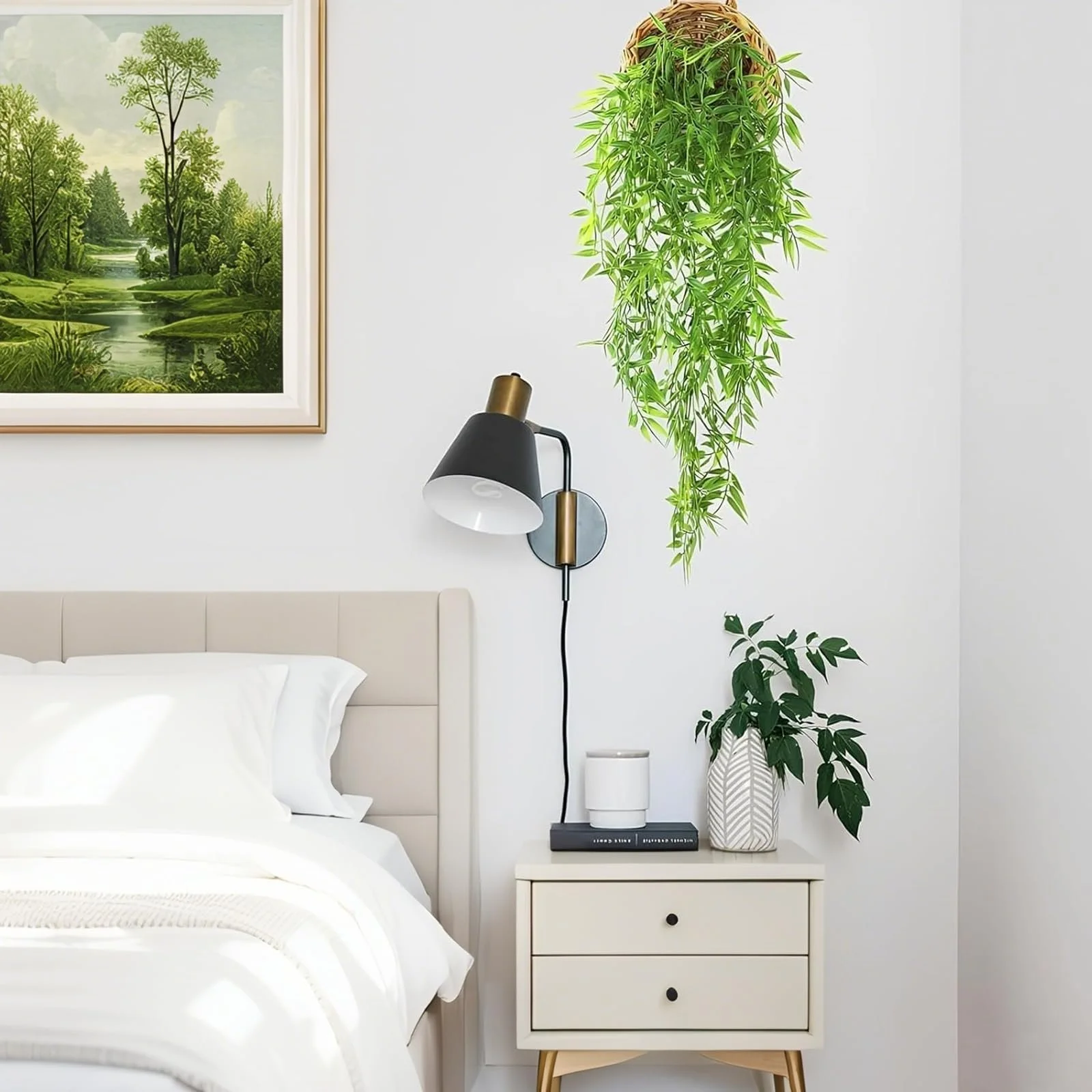 Кошик настінний плетений ручної роботи 21x16x7 см вербовий, фото №6 Кошик настінний плетений ручної роботи 21x16x7 см вербовий, фото №6