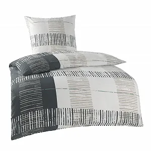 Постільна білизна Сирсакер 135 x 200 см + 80 x 80 см 100% бавовна Не потребує прасування - Фото 1