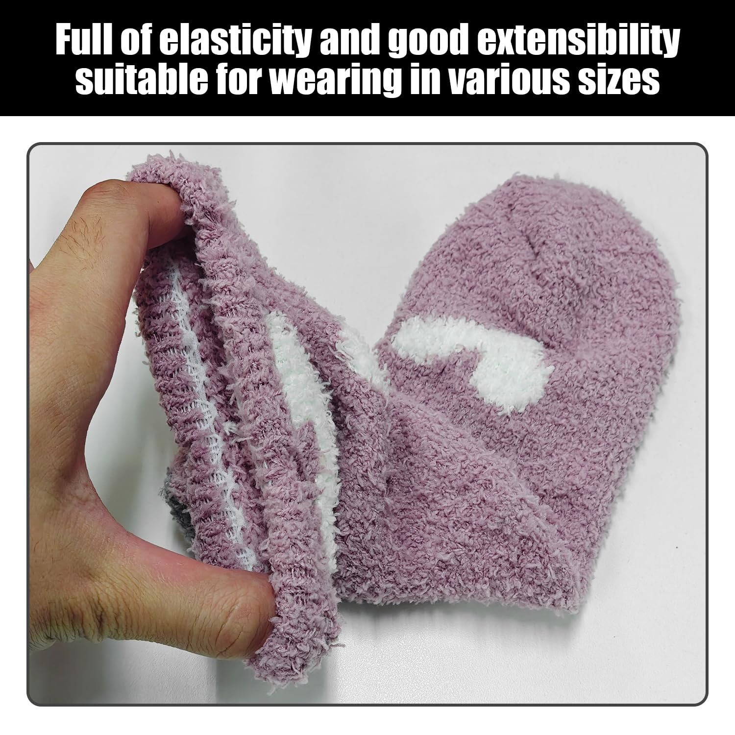 Шкарпетки з візерунком Love 5 пар, фото №4