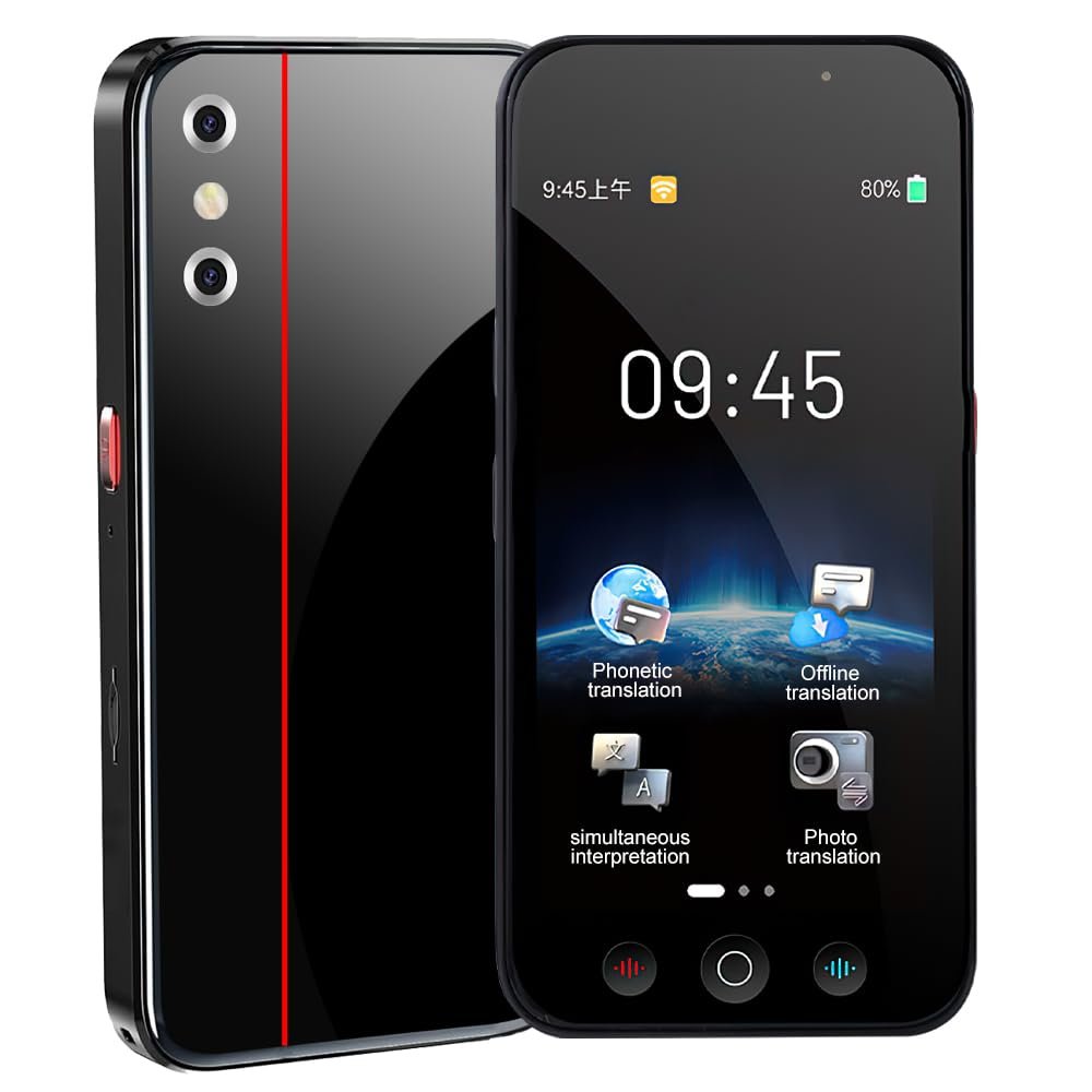 Пристрій для перекладу голосу, 142 мови, інтелектуальний AI, двосторонній голосовий, фото №1