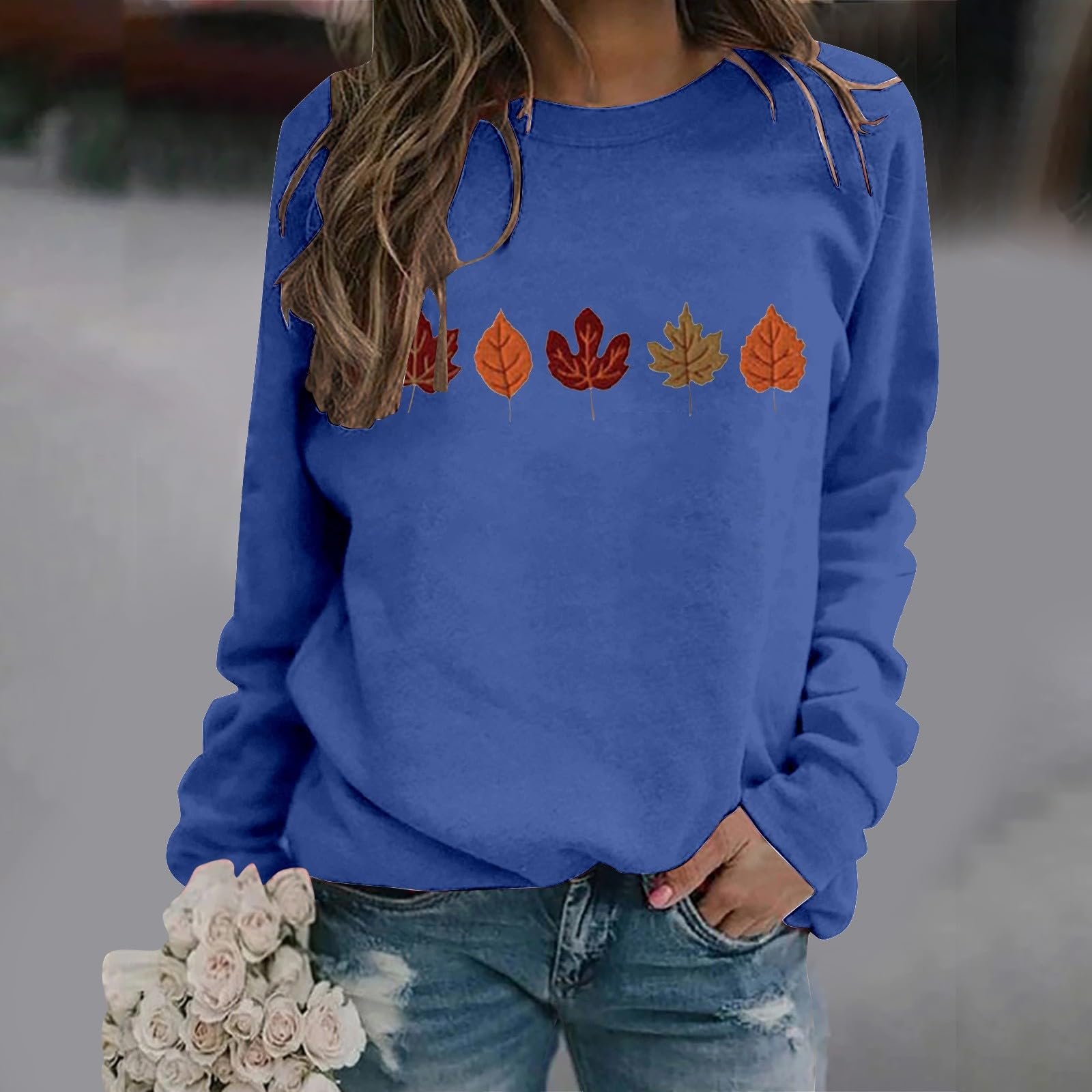 Свитшот Generisch Женский College Harajuku, фото №3