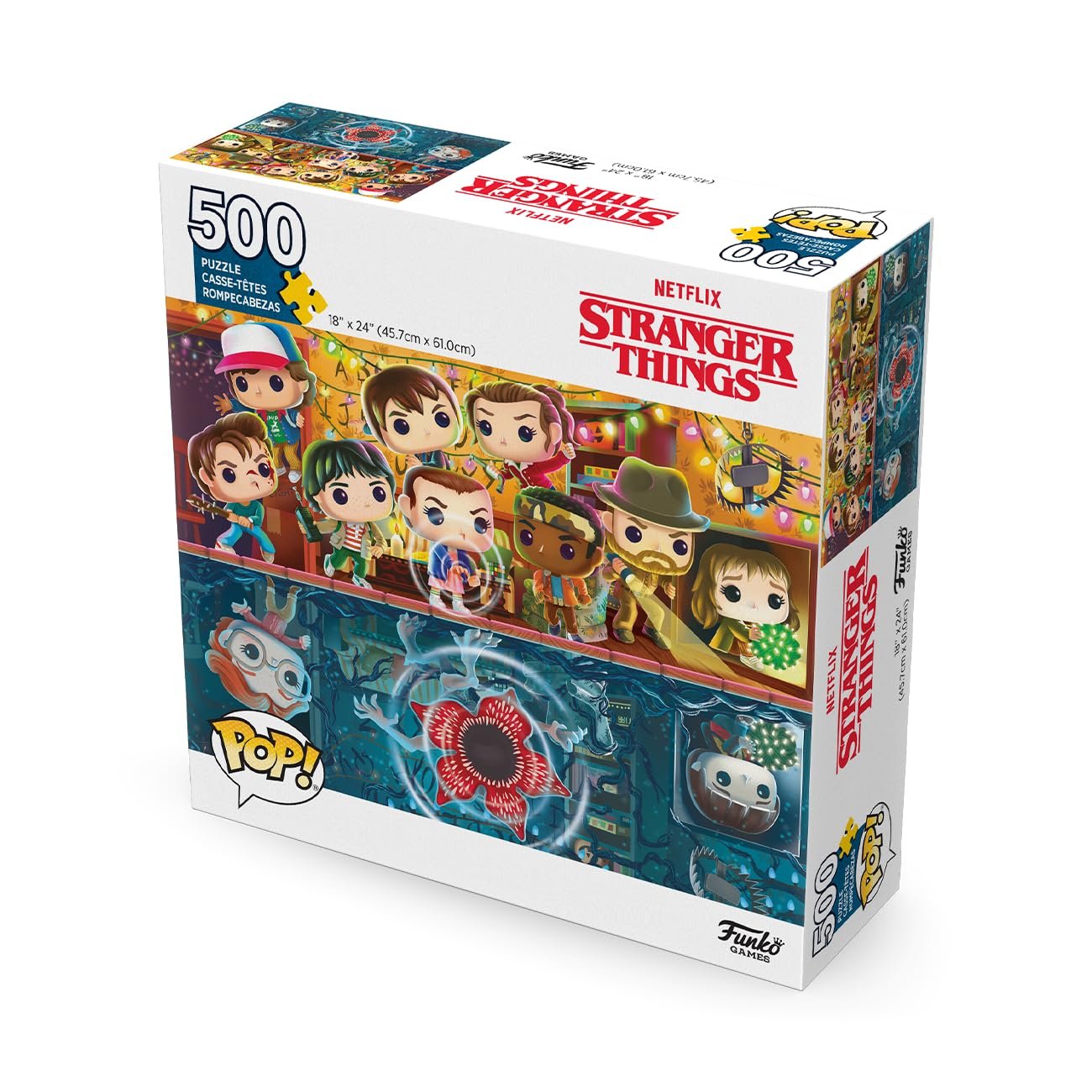 Пазл Funko POP! Stranger Things Upside Down 500 элементов 45.7 x 61 см, фото №5