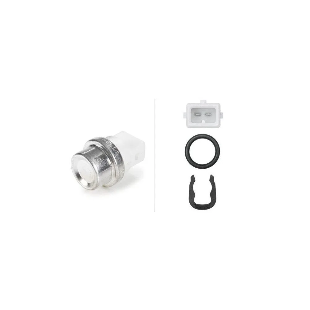 Датчик температури охолоджувальної рідини HELLA 6PT 009 107-601 для MITSUBISHI OPEL RENAULT, фото №1