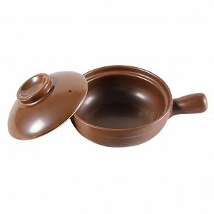 Керамическая кастрюля VICASKY из литиевой керамики термостойкая с крышкой для плиты и дома малая - Фото 1