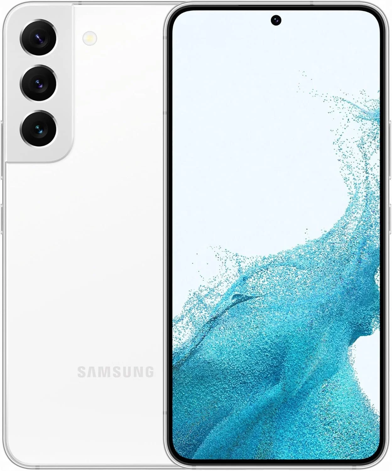 Смартфон 6.1" Samsung Galaxy S22 8/256GB 5G 2-SIM NFC 50+12+10/10Мп 8 ядер Android 16 White, фото №1