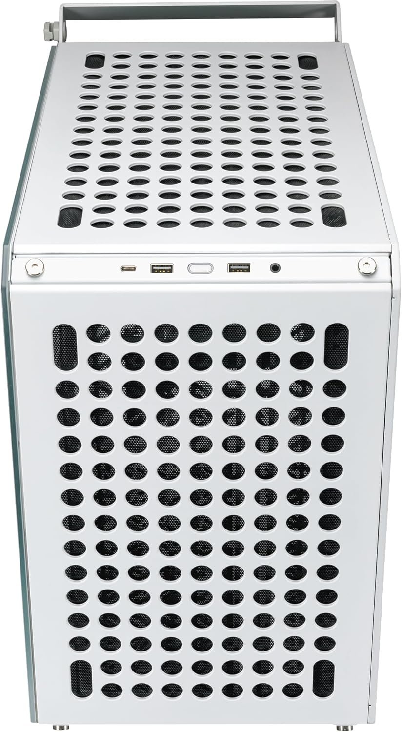 Корпус для ПК Cooler Master Qube 500 Flatpack / Без БЖ / Білий, фото №6 Корпус для ПК Cooler Master Qube 500 Flatpack / Без БЖ / Білий, фото №6