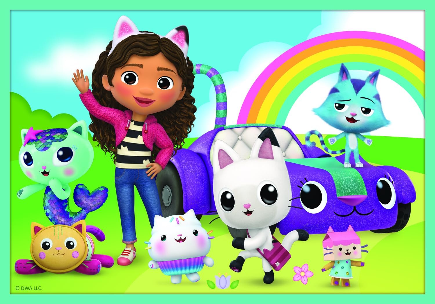 Набор пазлов Trefl Gabby's Dollhouse In the Gabby World 10-в-1 от 12 до 48 элементов от 4 лет, фото №13