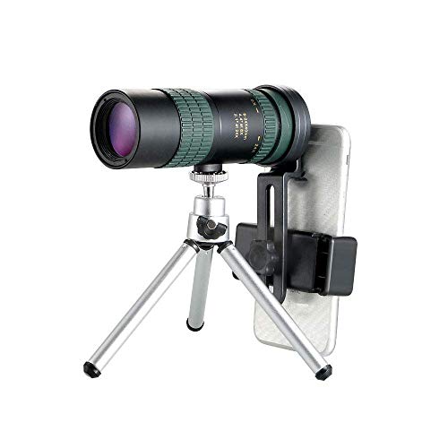 Монокуляр DERBUT 8-24x30 с BAK4-призмой FMC-линза с адаптером для смартфона и штативом, фото №5