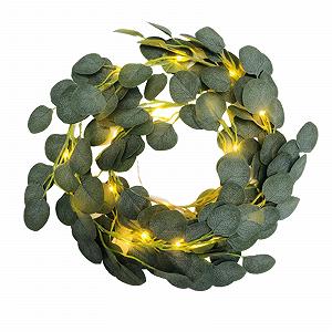 Светодиодная гирлянда Эвкалипт 20 LED Зеленый - Фото 1