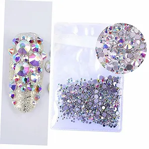 Стразы Crystal Ab FOMIYES Ssab, 2880 шт. synthetic.ua - Фото 1