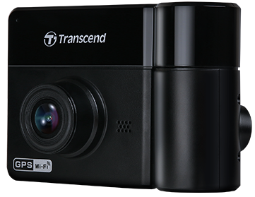 Відеореєстратор Transcend DrivePro 550 / 2К / 140° / GPS / Wi-Fi / 128ГБ вбудованої пам'яті / Додаткова камера / Чорний, фото №3