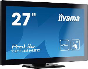 Монитор Liyama ProLite LED Full HD 10-точечный емкостной мультитач VGA, DVI, HDMI, USB3.0 Черный synthetic.ua - Фото 1