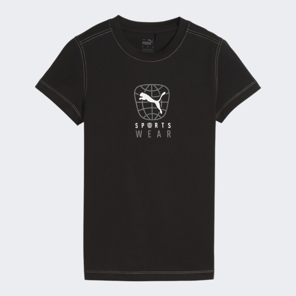 Футболка BETTER SPORTSWEAR Tee 67900601 Puma Чорний 2XS, фото №5