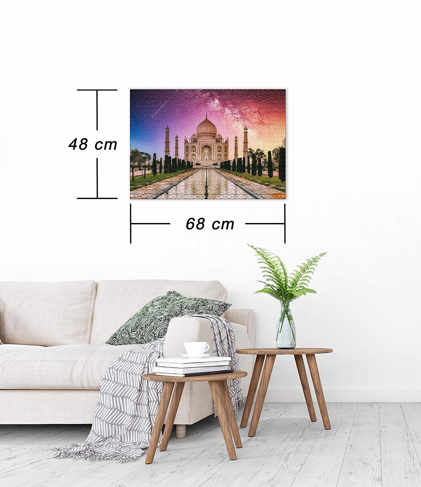 Пазл Ulmer Puzzleschmiede Classic 1000 элементов 1001 Night Taj Mahal 68 x 48 см, фото №3