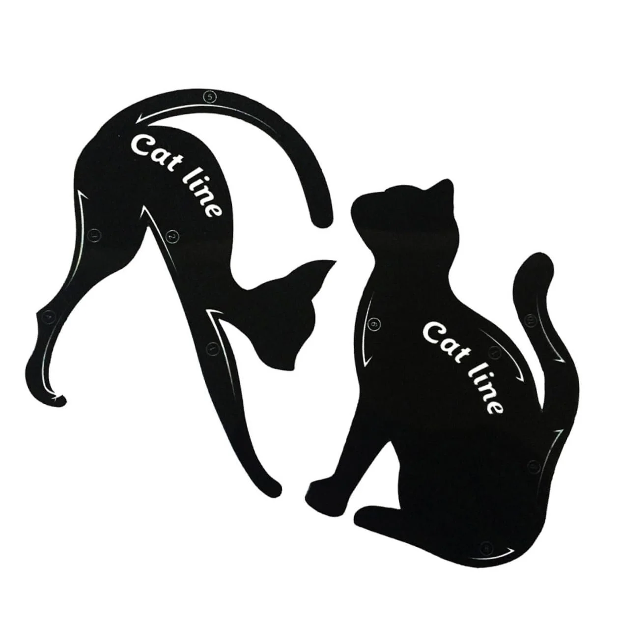 Набор трафаретов для подводки глаз minkissy, фото №6