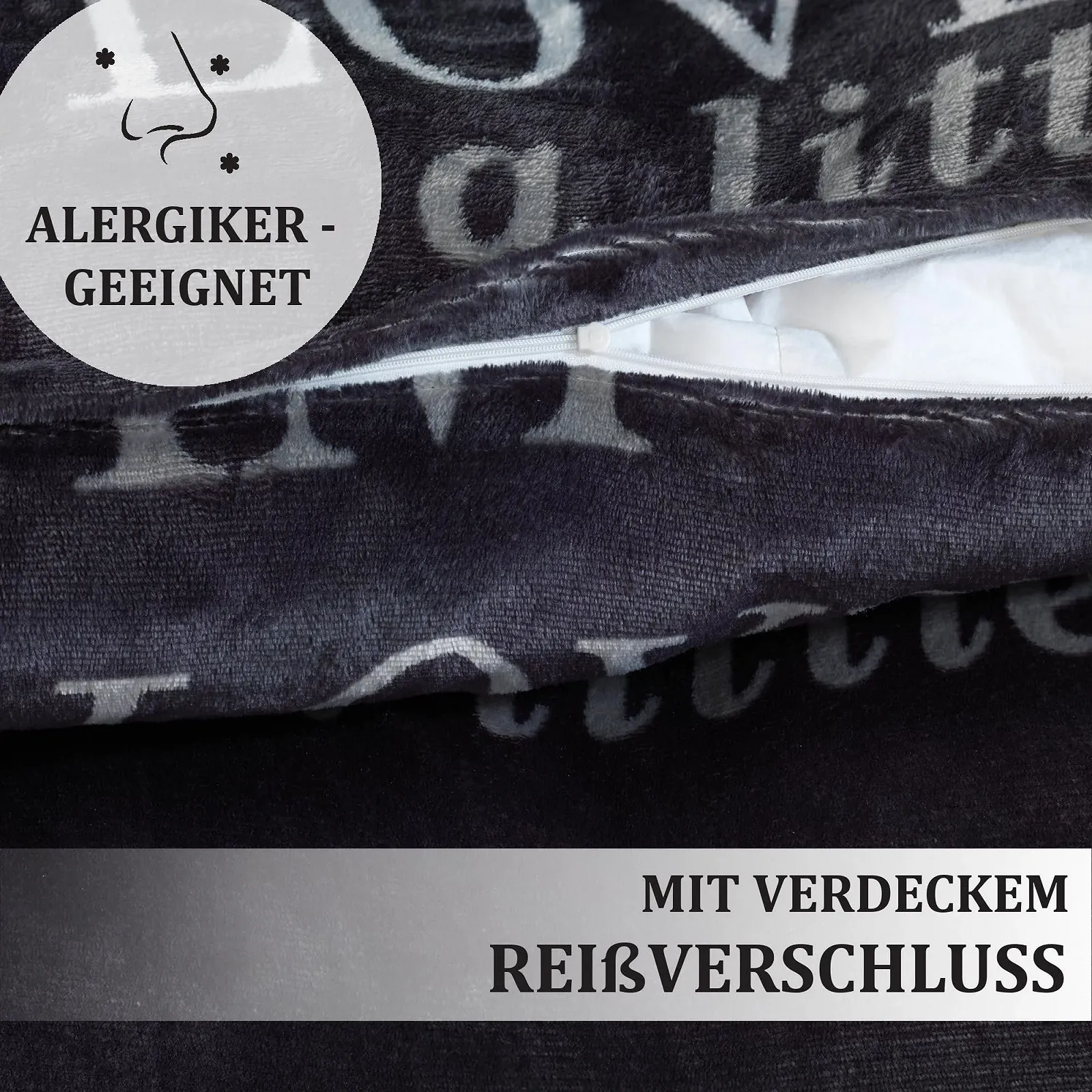 Постільна білизна Malika Winter Plush Nicky-Teddy Cashmere Coral Fleece 135 x 200 см, фото №5