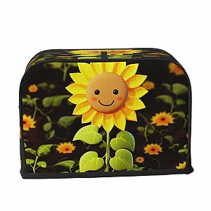 Чехол для тостера Cute Sunflower на 2 ломтика Универсальный размер цена на synthetic.ua - Фото 1 Чехол для тостера Cute Sunflower на 2 ломтика Универсальный размер synthetic.ua - Фото 1