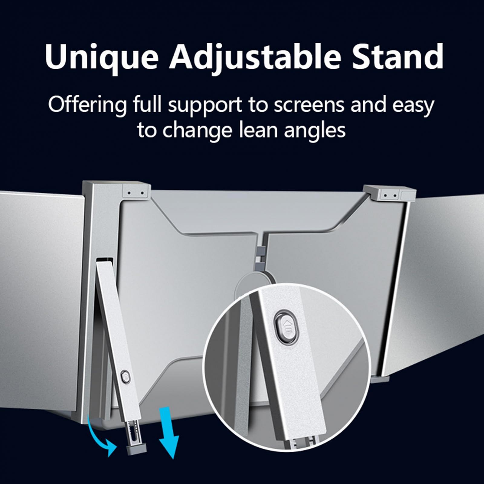 Лэптоп Docooler Портативный 14 дюймов Расширение экрана Три экрана Разрешение 1920 x 1080, фото №8