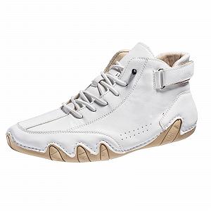 Черевики Italian Handmade High Шкіряні Високі - Фото 1