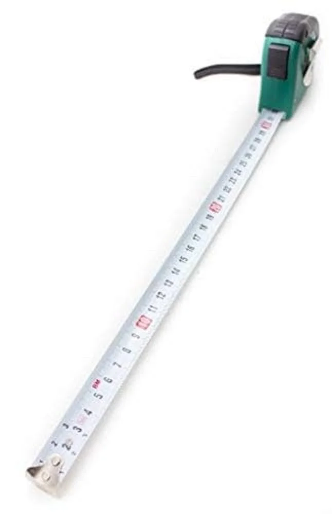 Рулетка Br","u00fcder Mannesmann 5 м x 19 мм зелений/чорний корпус M80505, фото №4