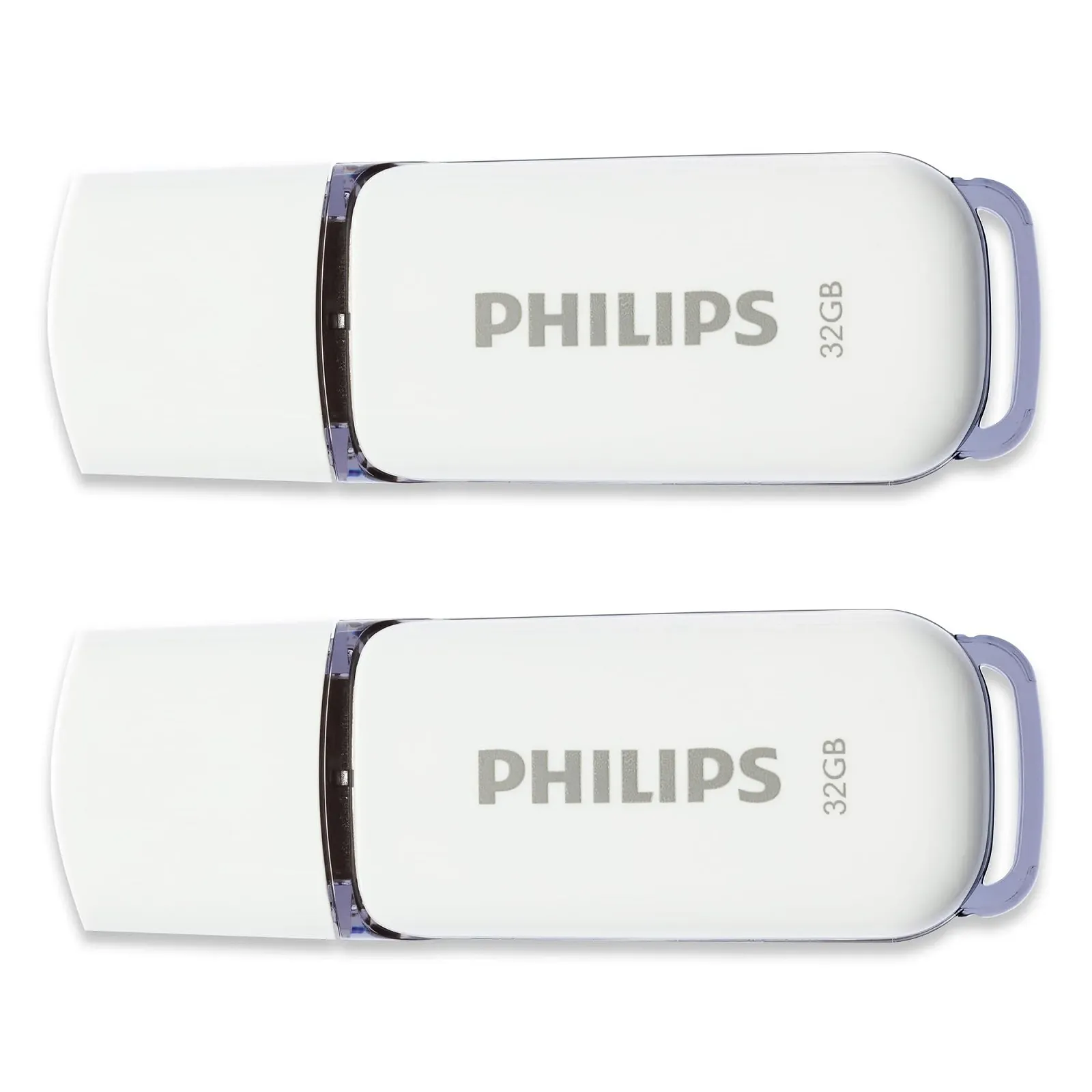 USB флеш-накопичувач Philips Snow Edition 2.0 2x32ГБ Білий/Сірий, фото №5