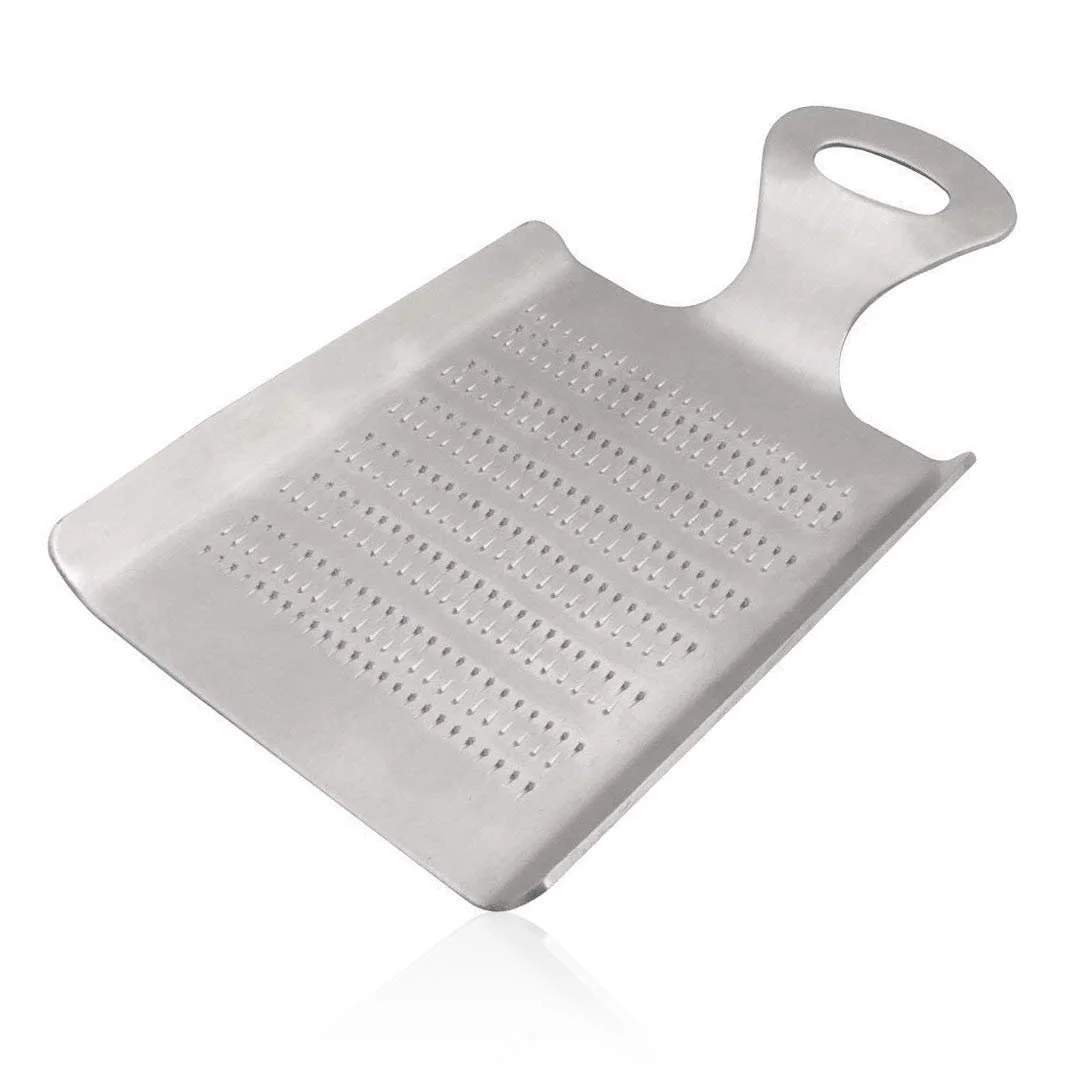 Терка з нержавіючої сталі для імбиру та часнику, кухонна, фото №2 Терка з нержавіючої сталі для імбиру та часнику, кухонна, фото №2