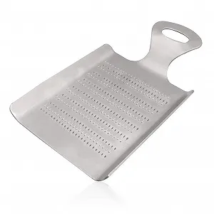 Терка з нержавіючої сталі для імбиру та часнику, кухонна synthetic.ua - Фото 1