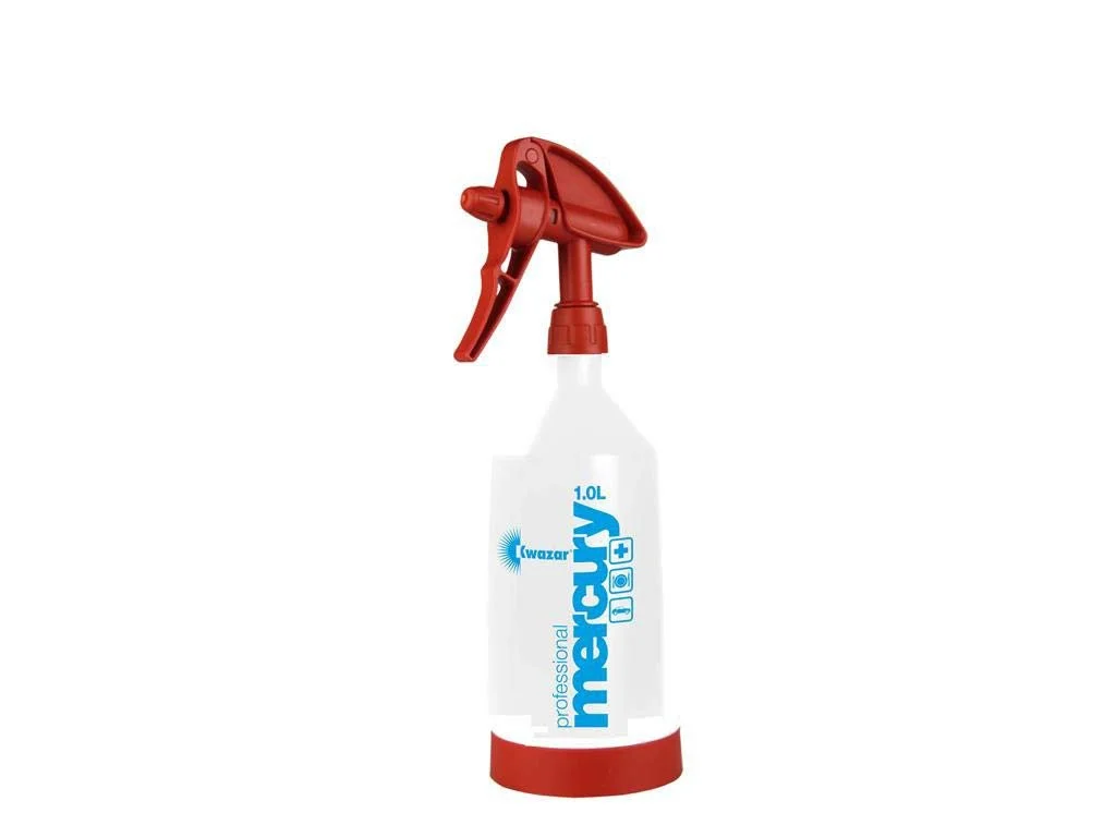 Опрыскиватель ручной Kwazar Mercury Super Pro+ 1,0 л уплотнение Viton Белый/Красный, фото №1