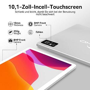 Планшет 10" Full HD ZONKO D106 (8+6)/128ГБ 4G 2-SIM 8 ядер Android 14 8000mAh Сірий synthetic.ua - Фото 1