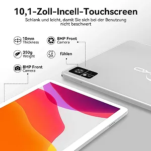 Планшет 10" Full HD ZONKO D106 (8+6)/128ГБ 4G 2-SIM 8 ядер Android 14 8000mAh Серый synthetic.ua - Фото 1