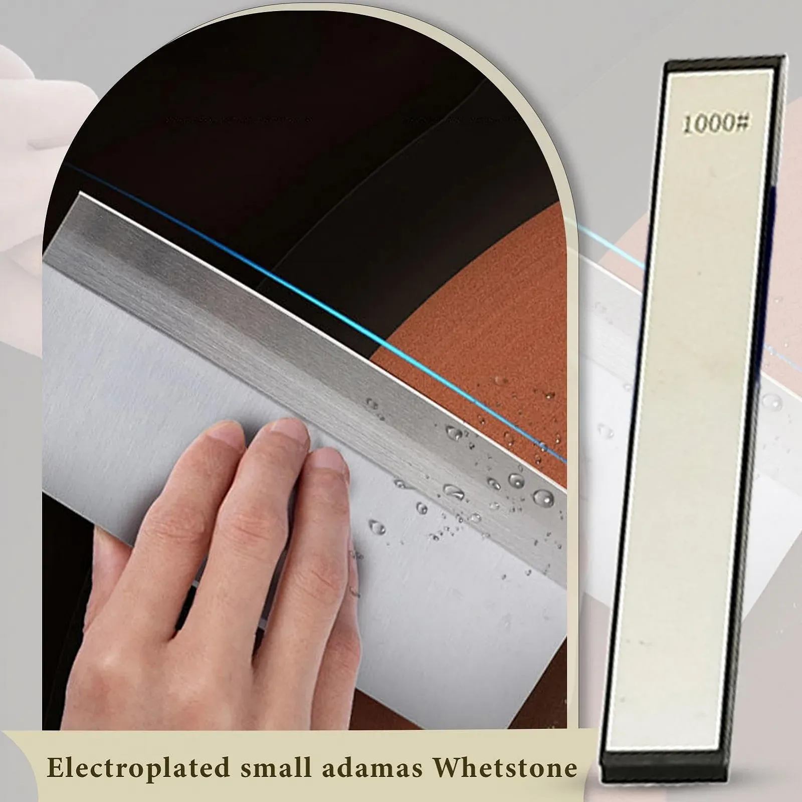 Точильный камень Профессиональный с фиксированным кутом Кухонный универсальный, фото №3