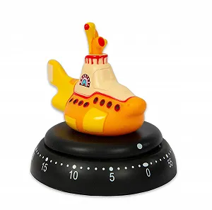 Таймер для яиц механический Yellow Submarine желтый synthetic.ua - Фото 1
