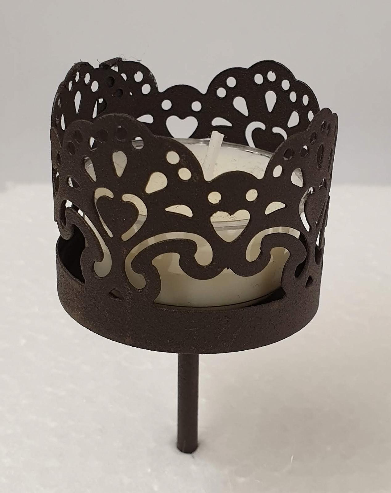 Свічник Berni Tea Light Holders Метал 9 см Набір 4 шт., фото №2