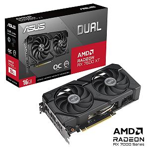 Видеокарта ASUS Dual Radeon RX 7600 XT OC Edition 16GB GDDR6 Gaming цена на synthetic.ua - Фото 1 Видеокарта ASUS Dual Radeon RX 7600 XT OC Edition 16GB GDDR6 Gaming synthetic.ua - Фото 1