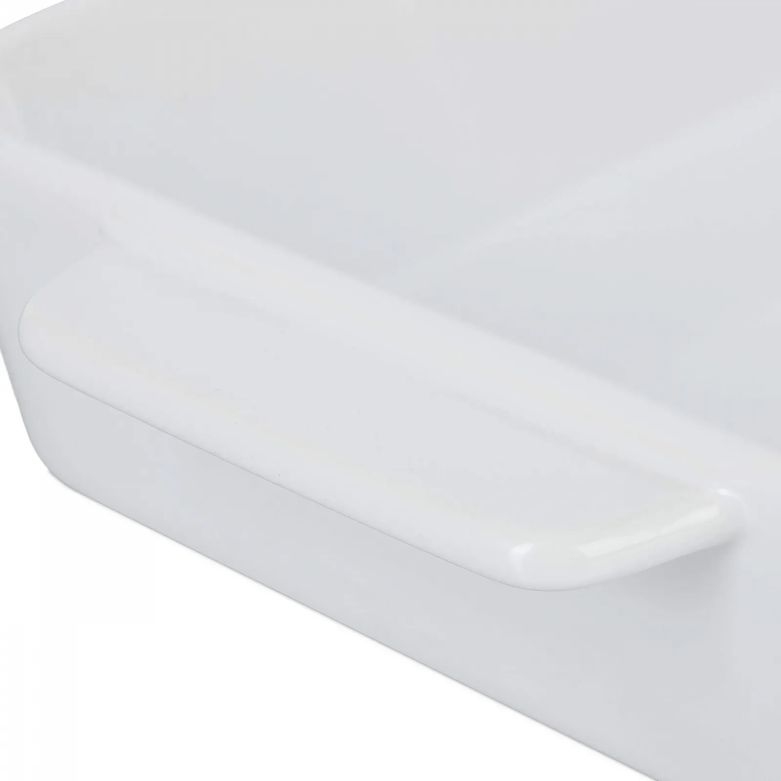 Набір форм для запікання Relaxdays Керамічний Квадратний 3 шт. Білий, фото №6