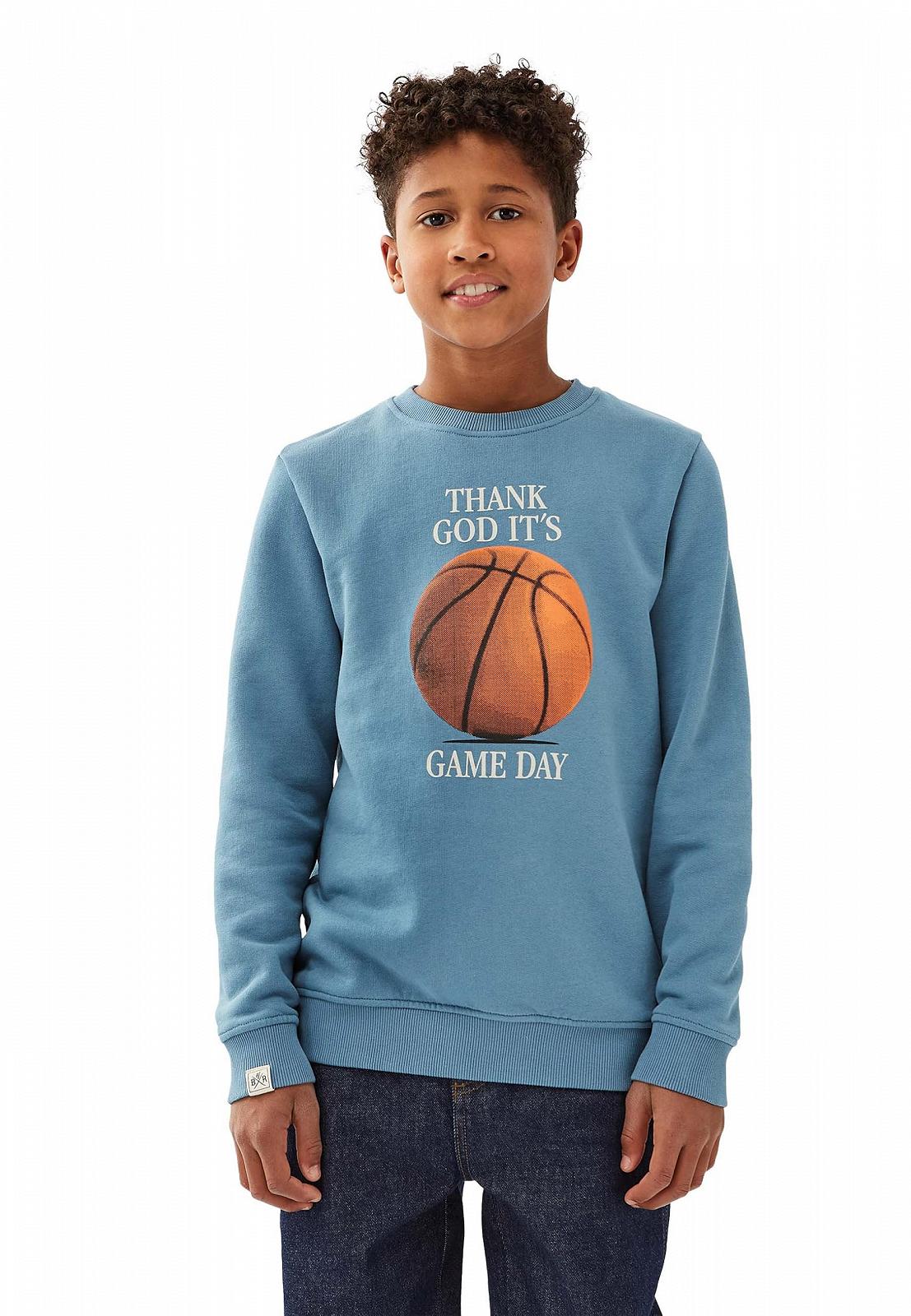 Дитячий органічний бавовняний світшот Band of Rascals Game Day, фото №2 Дитячий органічний бавовняний світшот Band of Rascals Game Day, фото №2