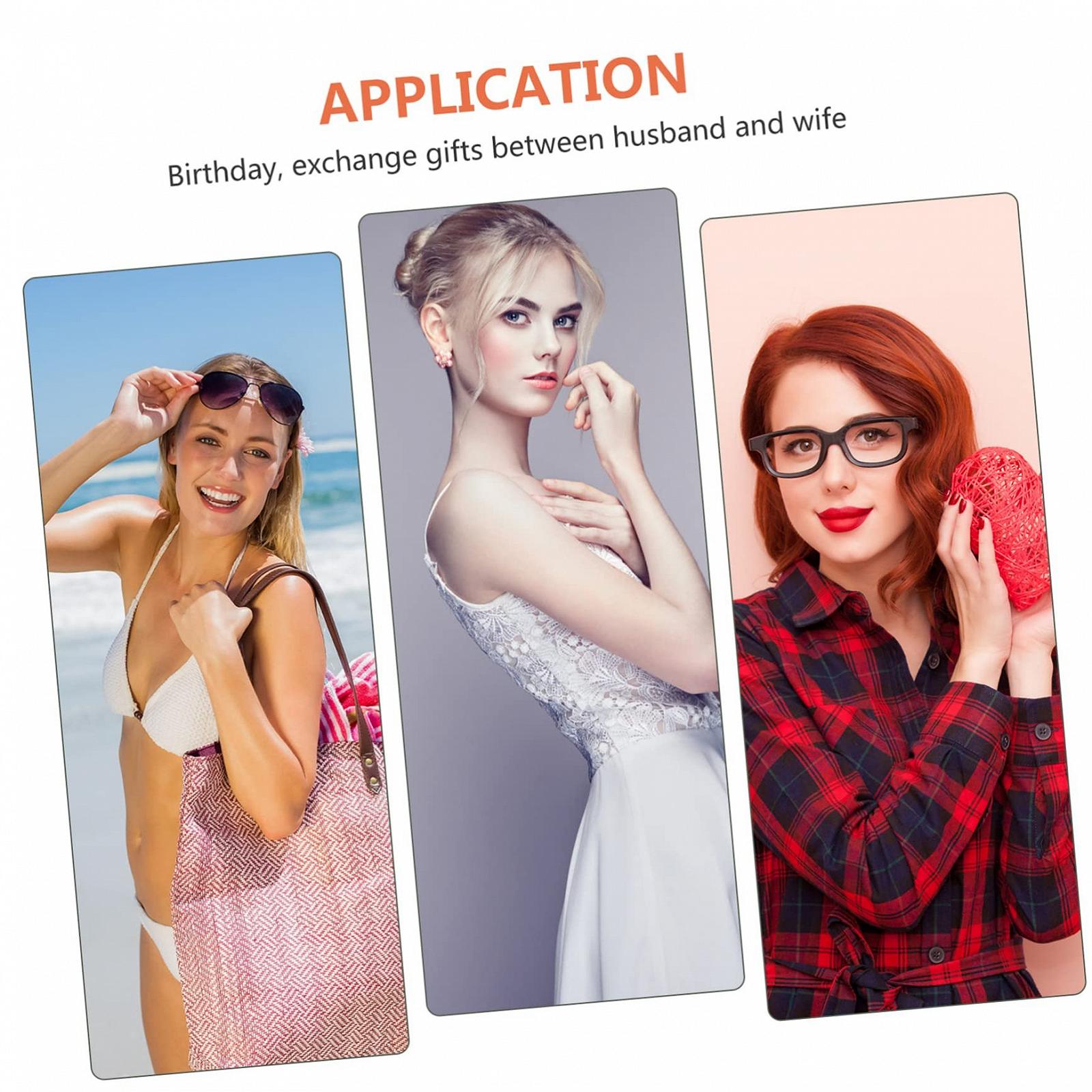 Женские Часы Healvian Тонкие Золотые с Кожаным Ремешком PU Искусственная Кожа Белый, фото №3