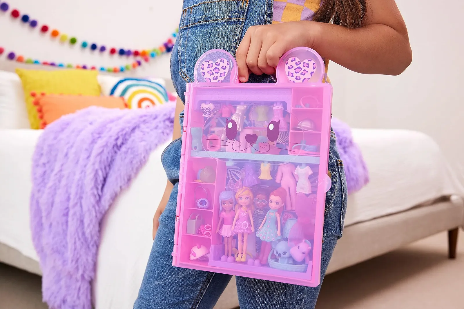 Игровой набор Polly Pocket Stylin' Safari Fashion Collection, фото №5