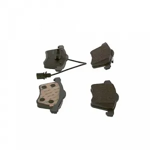 Комплект гальмівних колодок дискового гальма BOSCH 0 986 424 780 передня вісь synthetic.ua - Фото 1